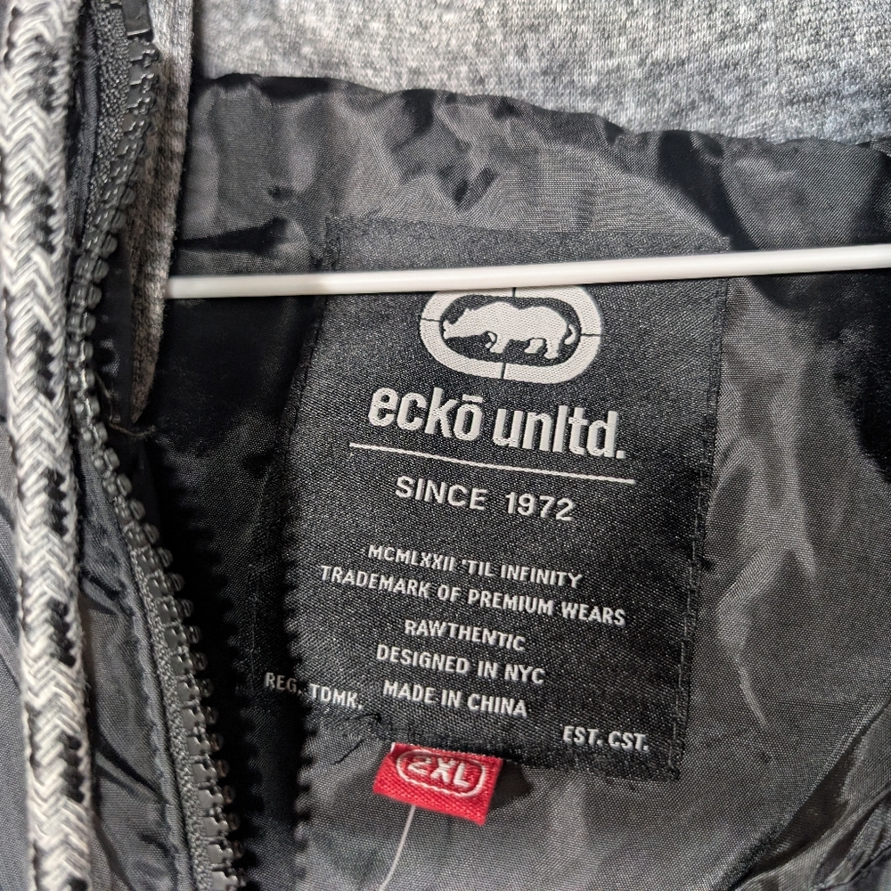 Ecko Unltd Men's XXL Sleek Puffer‎ Gilet - Picture 4 of 11
